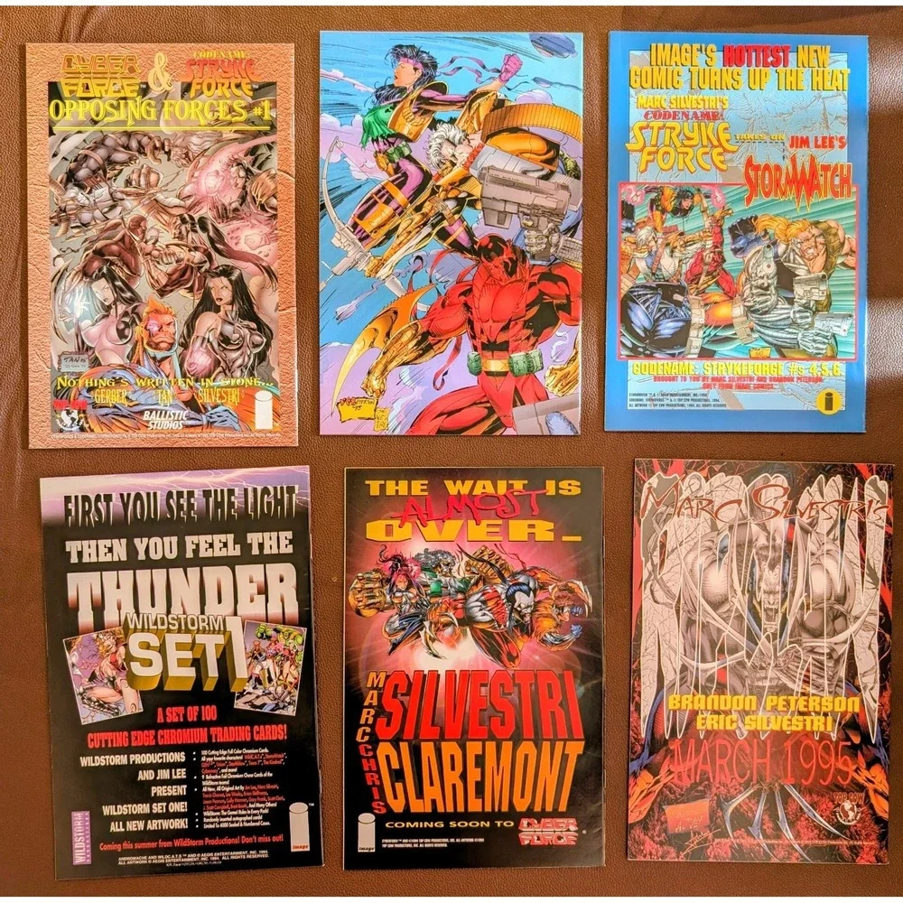Codename Stryke Force #0–4 & #10 Image Comics‎ 1994–95 NM Range Lot